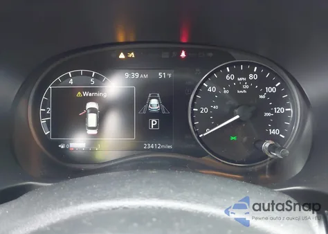 2021 Nissan Kicks Sv z USA, uszkodzony, nr VIN 3N1CP5CV6ML536864